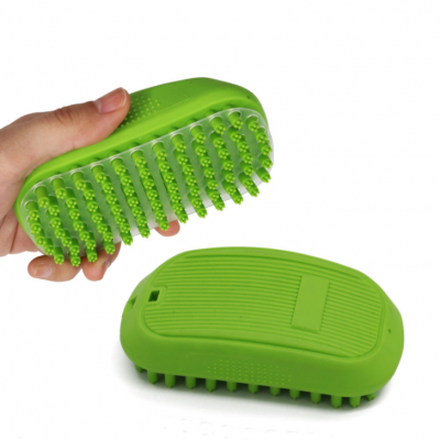 Silicone Teeth Spa massage brush bath brush for dog and cat